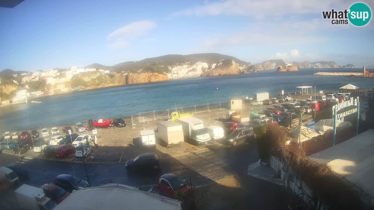 Web kamera luka Ponza – otok Ponza