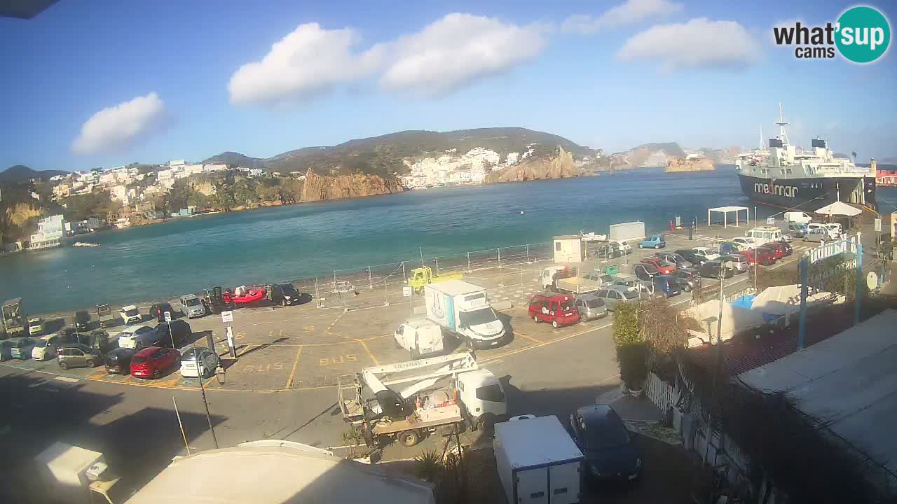 Ponza port webcam – Island of Ponza