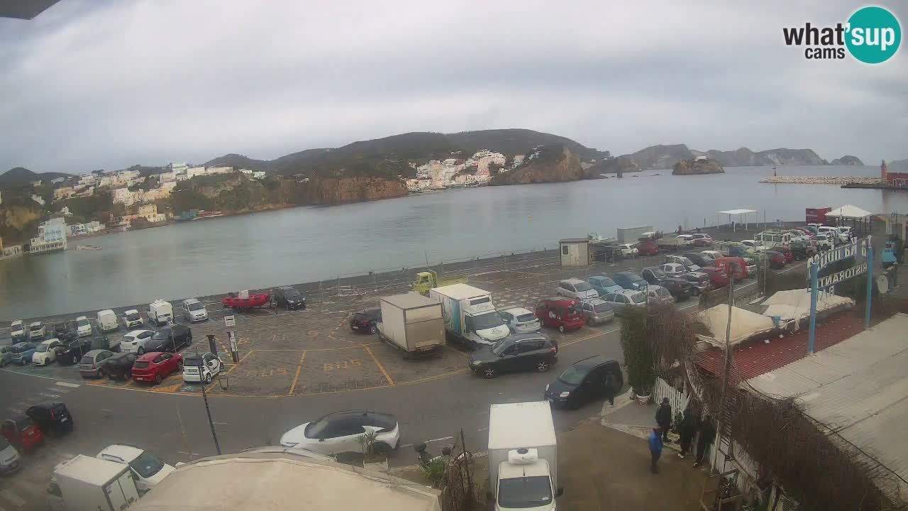 Webcam du port de Ponza – Île de Ponza
