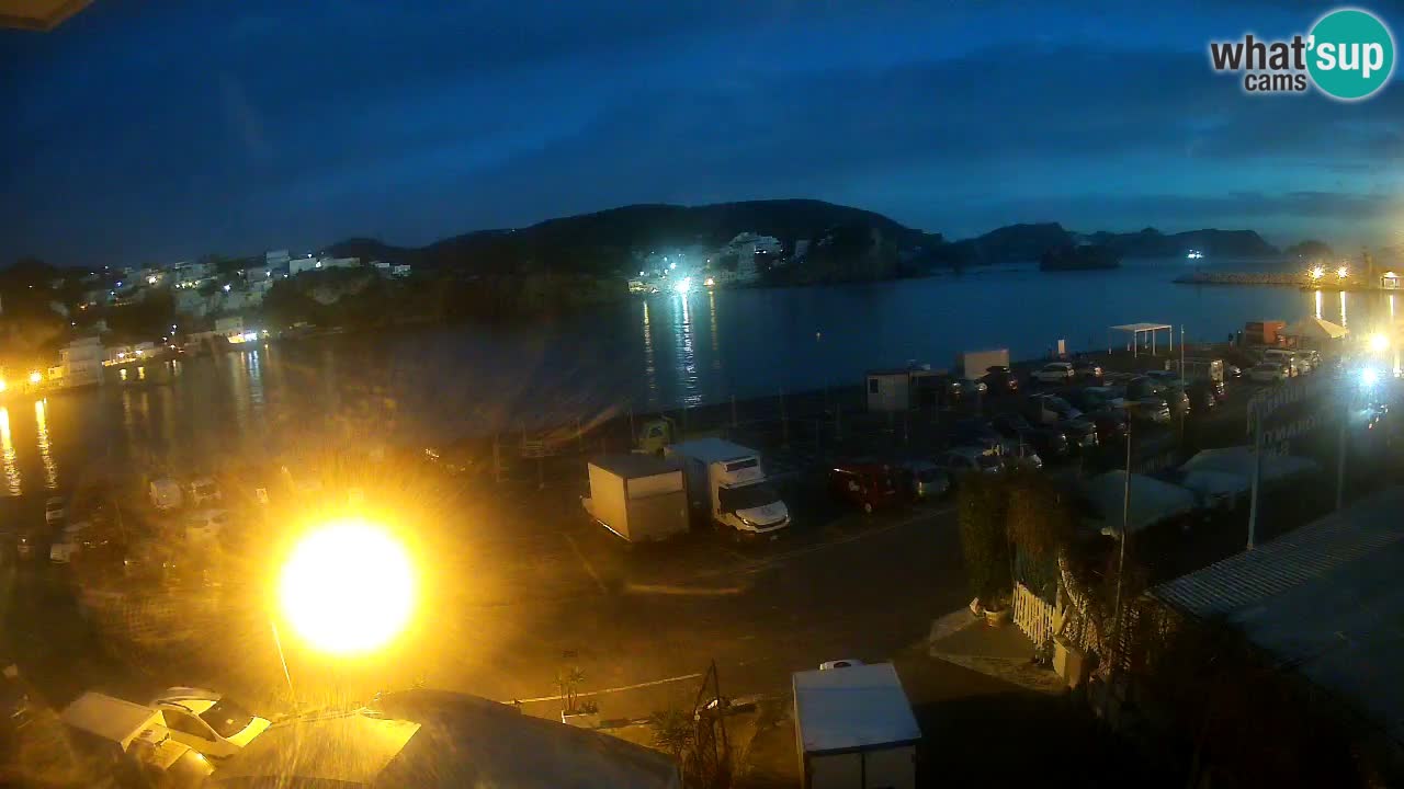 Web kamera luka Ponza – otok Ponza