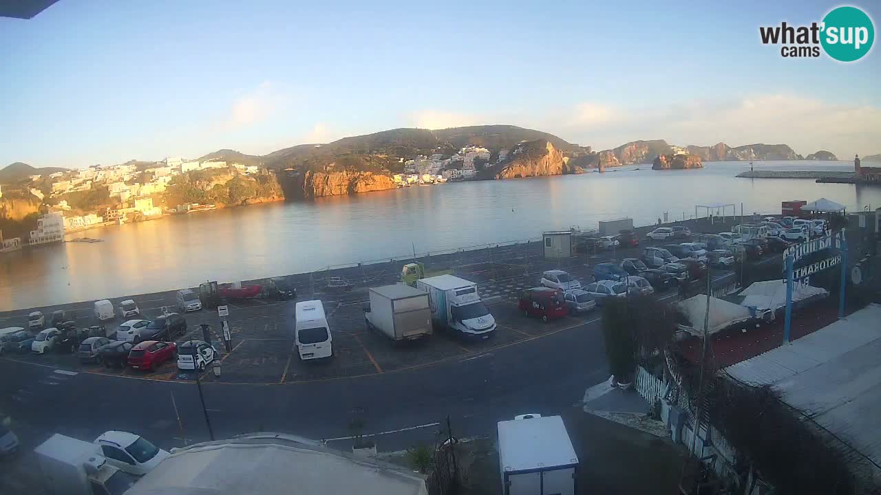 Webcam du port de Ponza – Île de Ponza