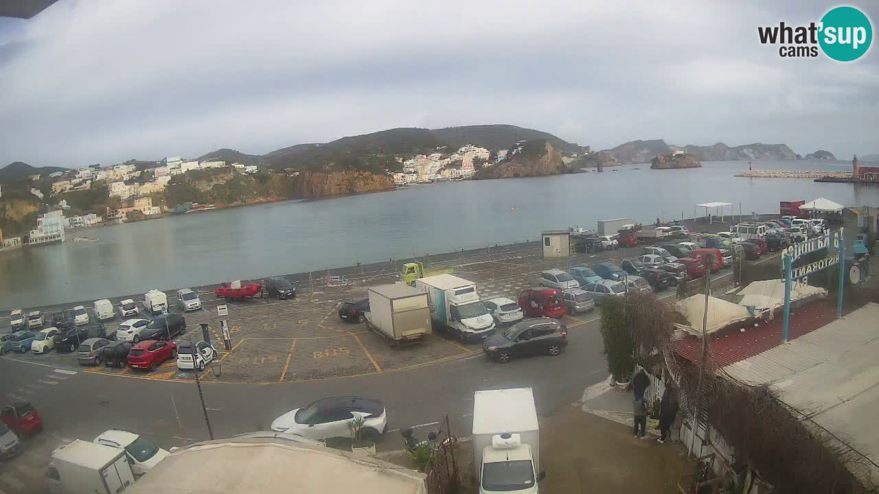 Webcam du port de Ponza – Île de Ponza