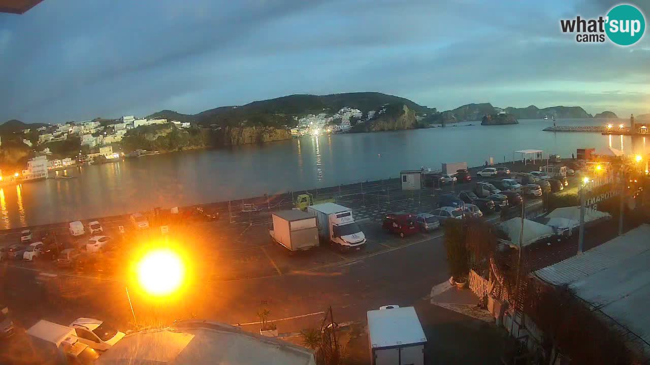 Webcam du port de Ponza – Île de Ponza