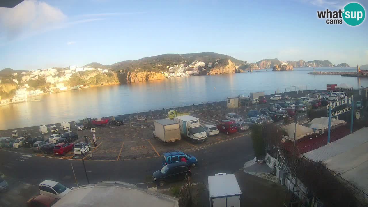 Webcam du port de Ponza – Île de Ponza