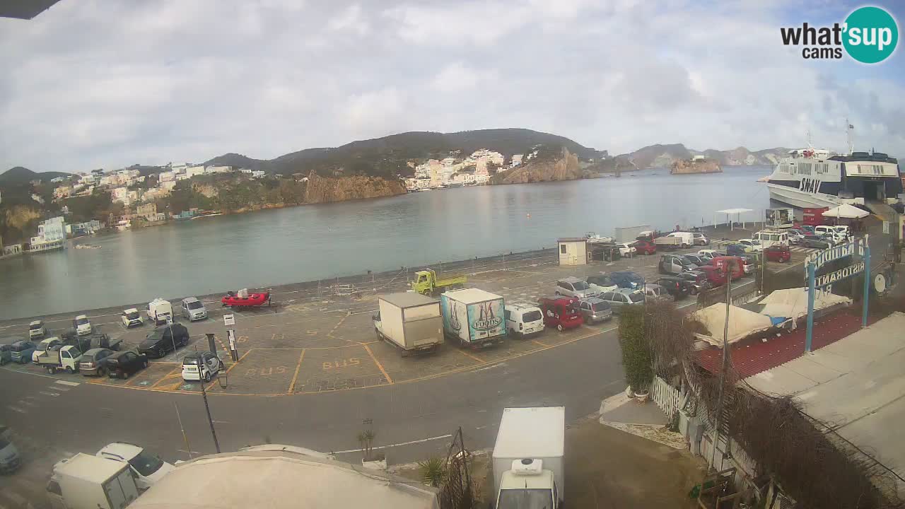 Ponza port webcam – Island of Ponza