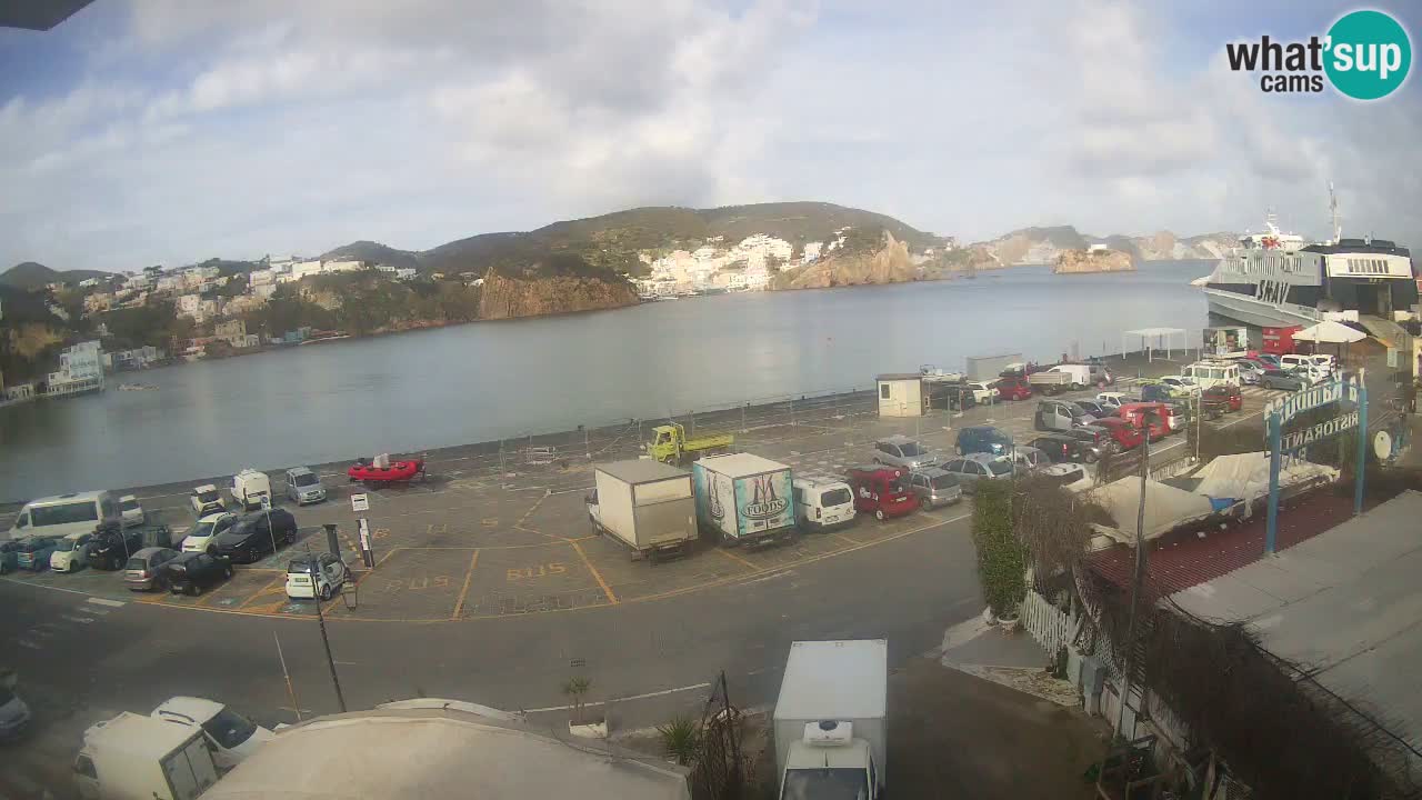 Ponza port webcam – Island of Ponza