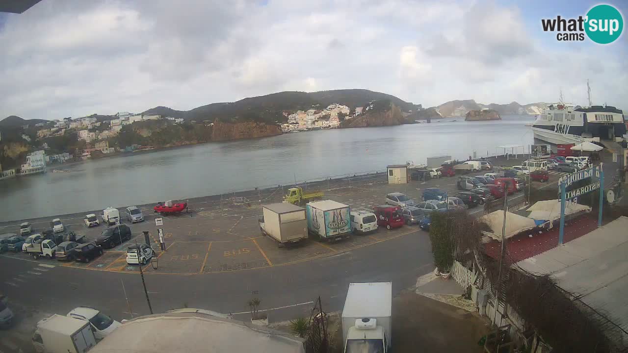 Ponza port webcam – Island of Ponza
