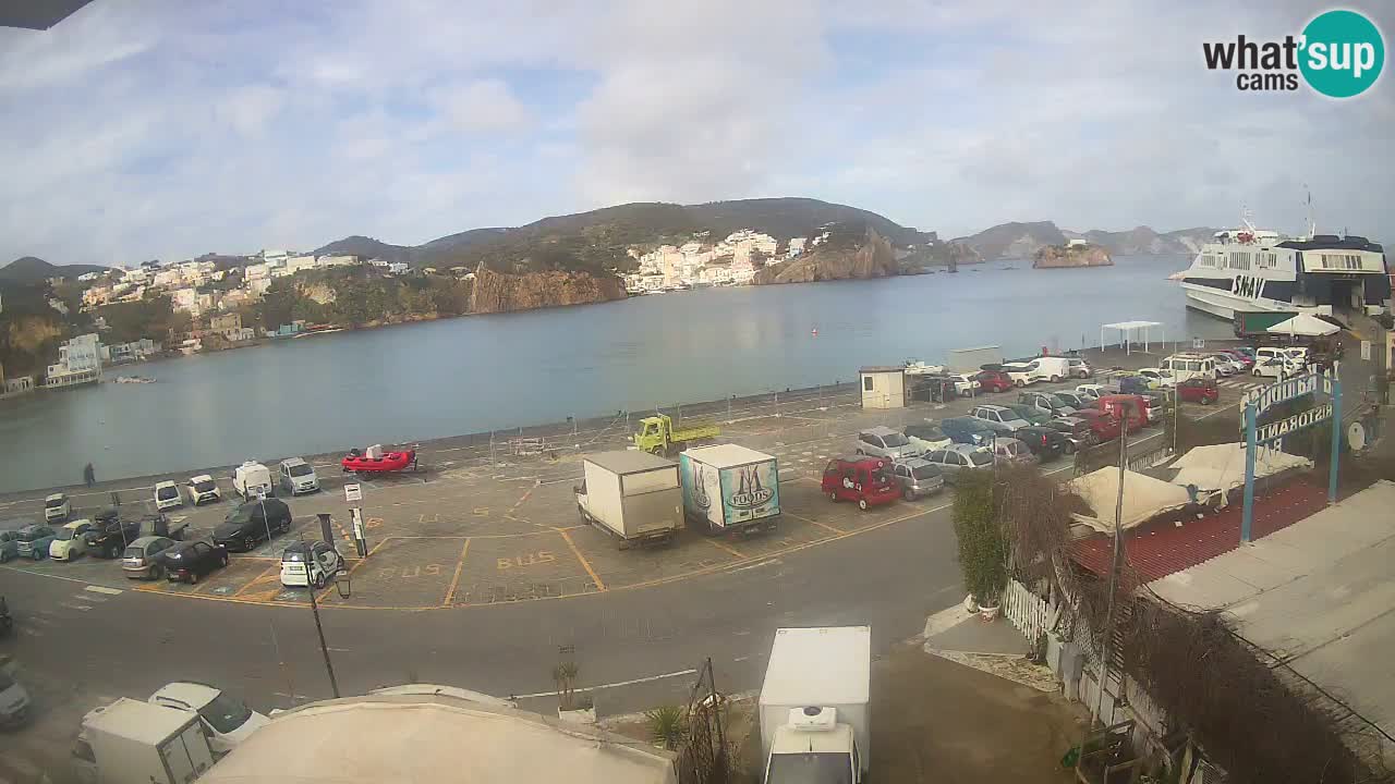 Ponza port webcam – Island of Ponza