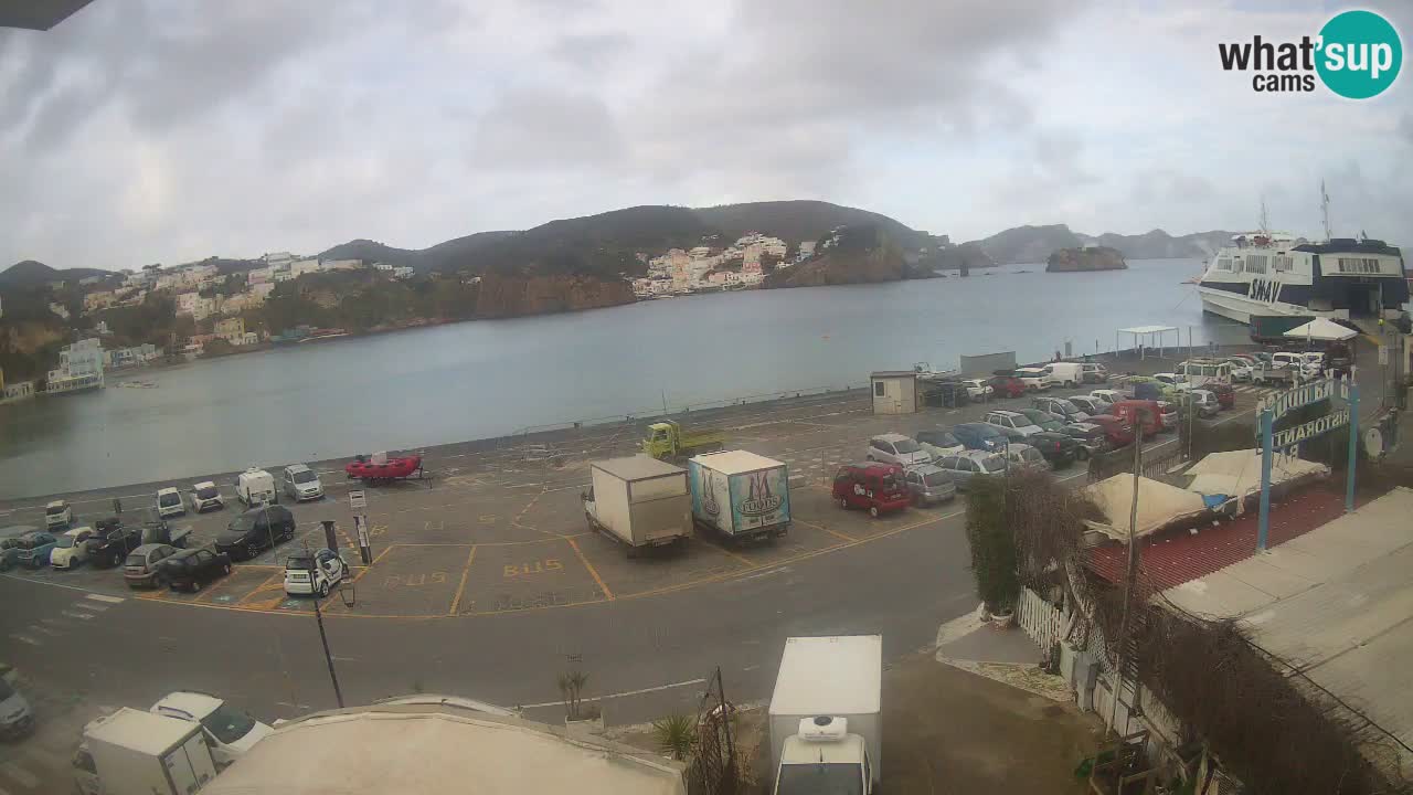 Web kamera luka Ponza – otok Ponza