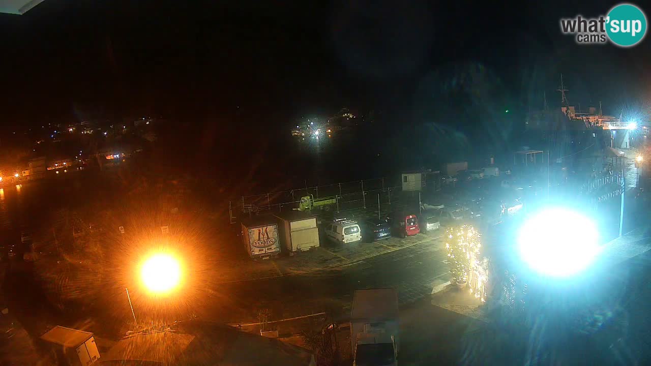 Web kamera luka Ponza – otok Ponza