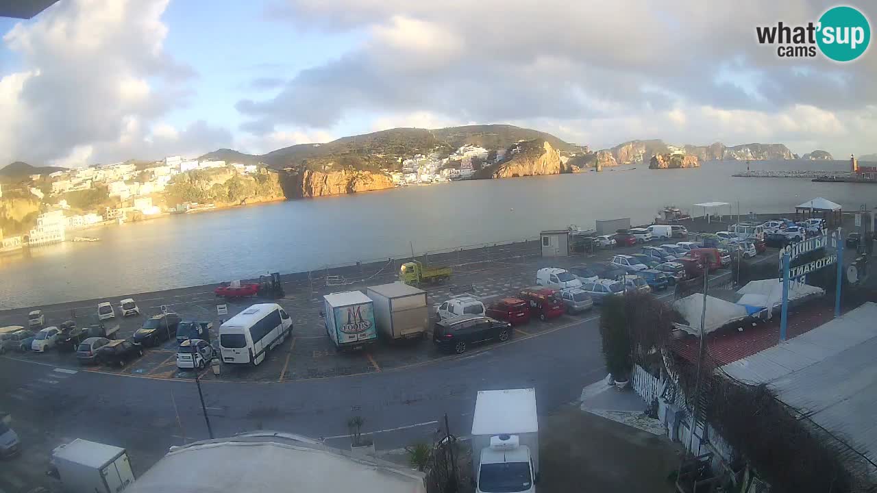 Webcam du port de Ponza – Île de Ponza