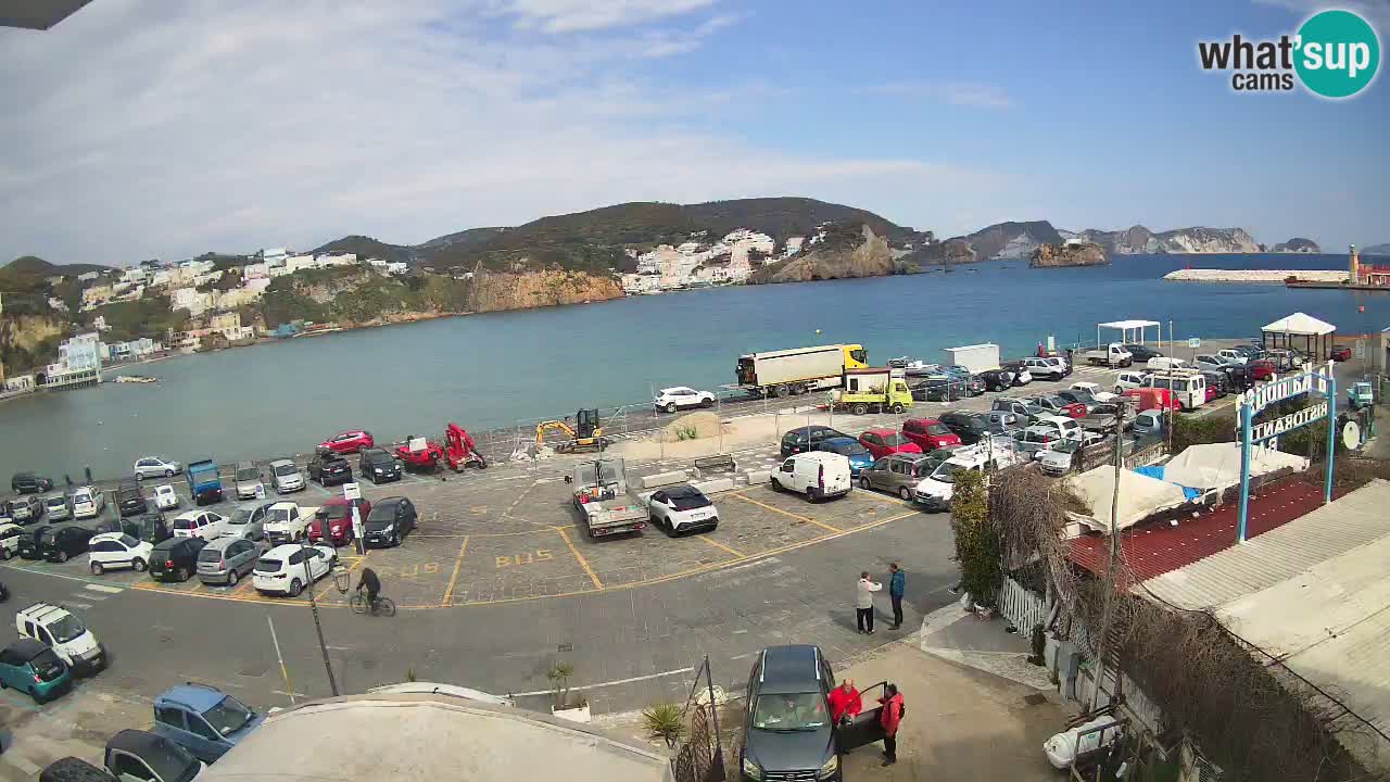 Ponza port webcam – Island of Ponza