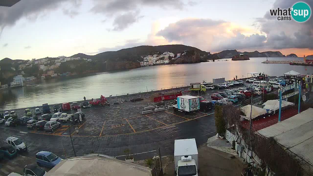 Ponza port webcam – Island of Ponza