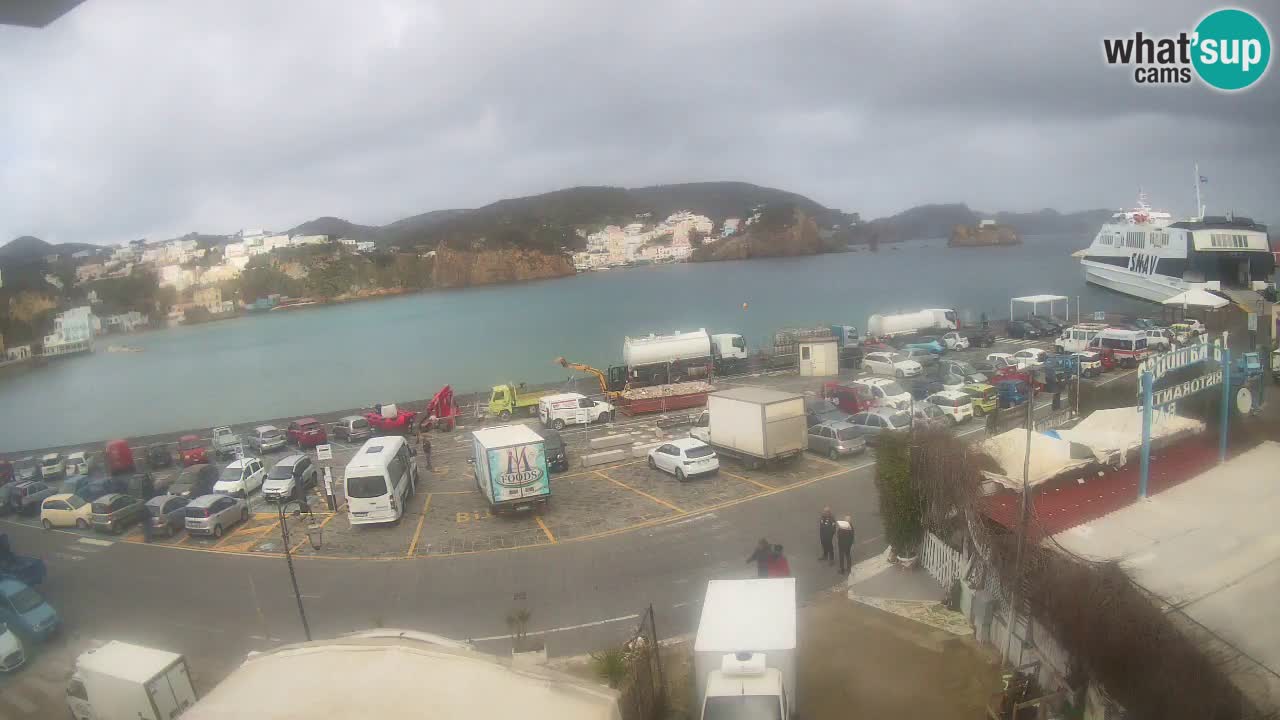 Ponza port webcam – Island of Ponza