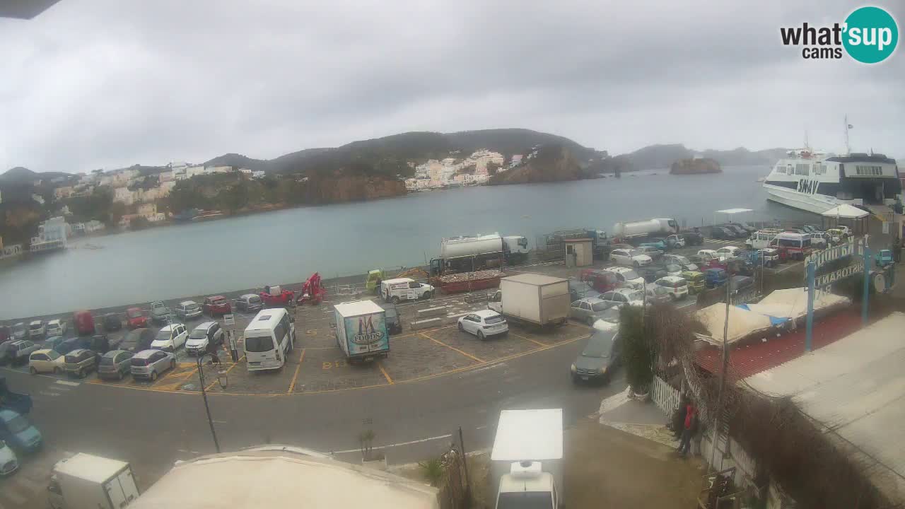 Pristanišče Ponza spletna kamera – Otok Ponza