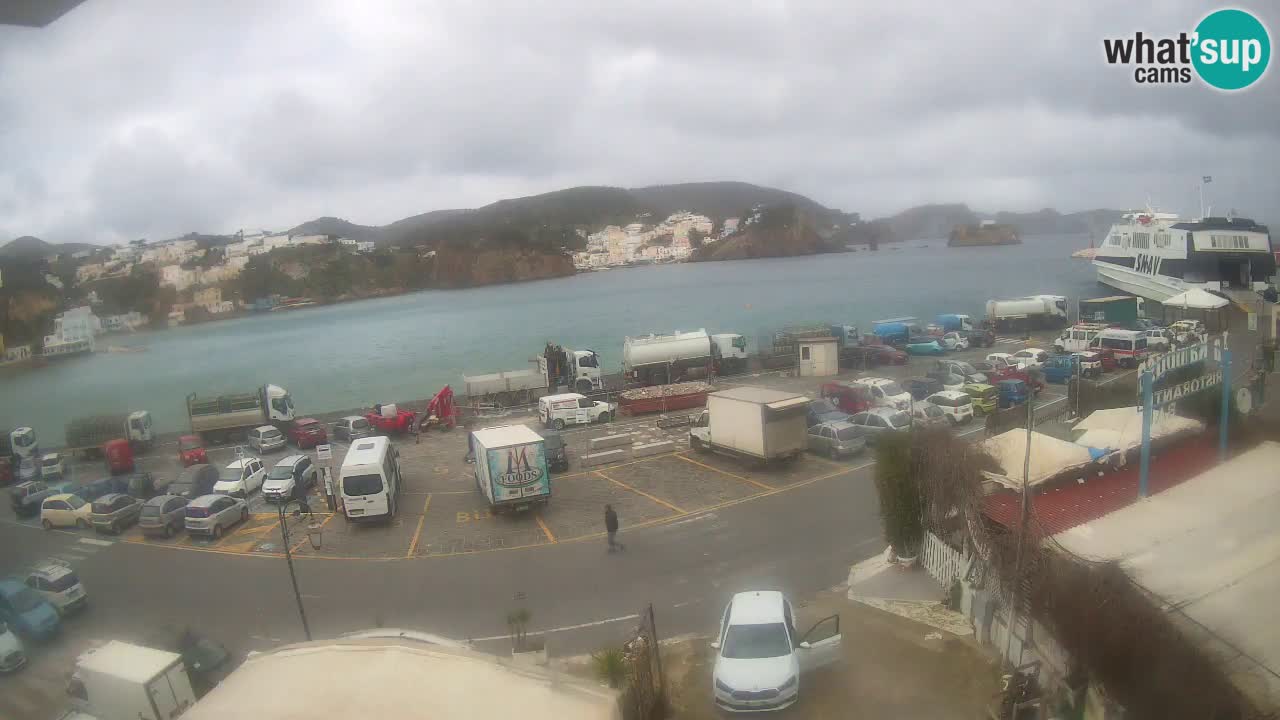 Pristanišče Ponza spletna kamera – Otok Ponza