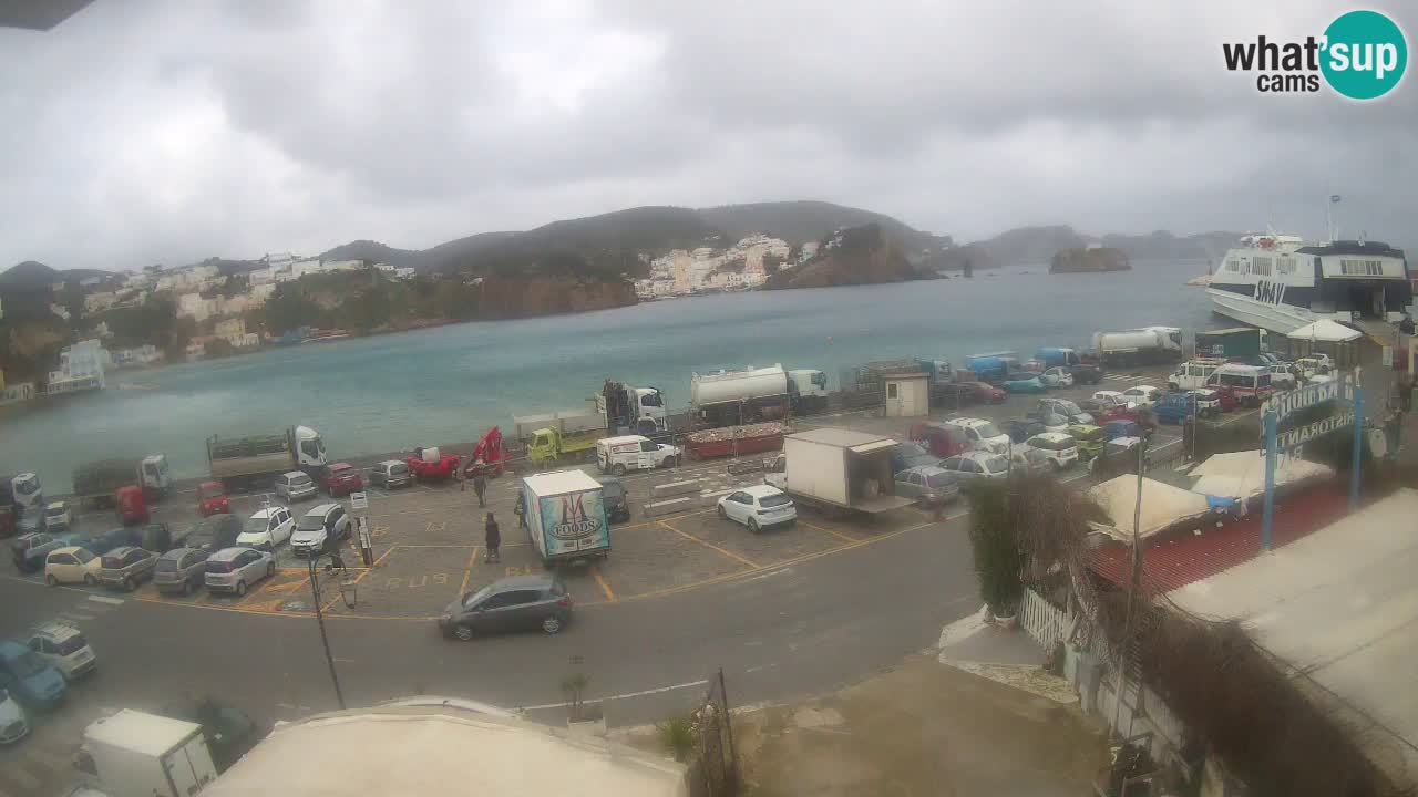 Webcam du port de Ponza – Île de Ponza