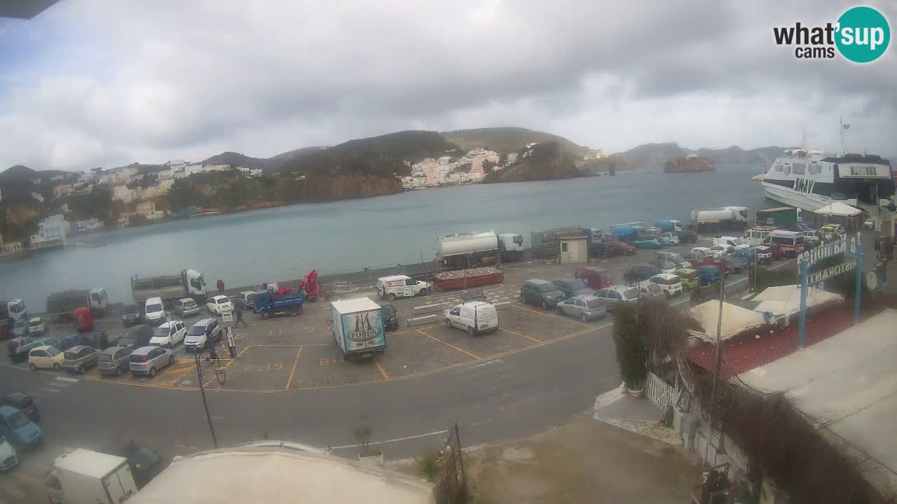 Ponza port webcam – Island of Ponza