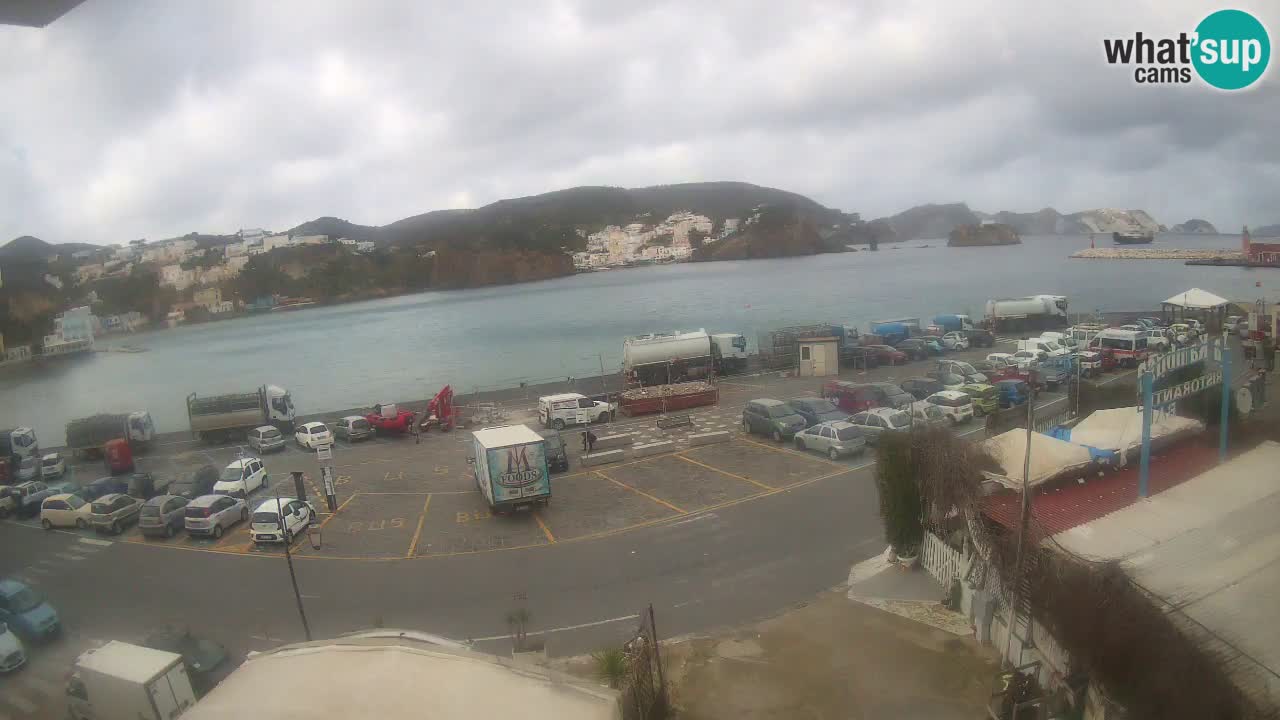 Webcam du port de Ponza – Île de Ponza