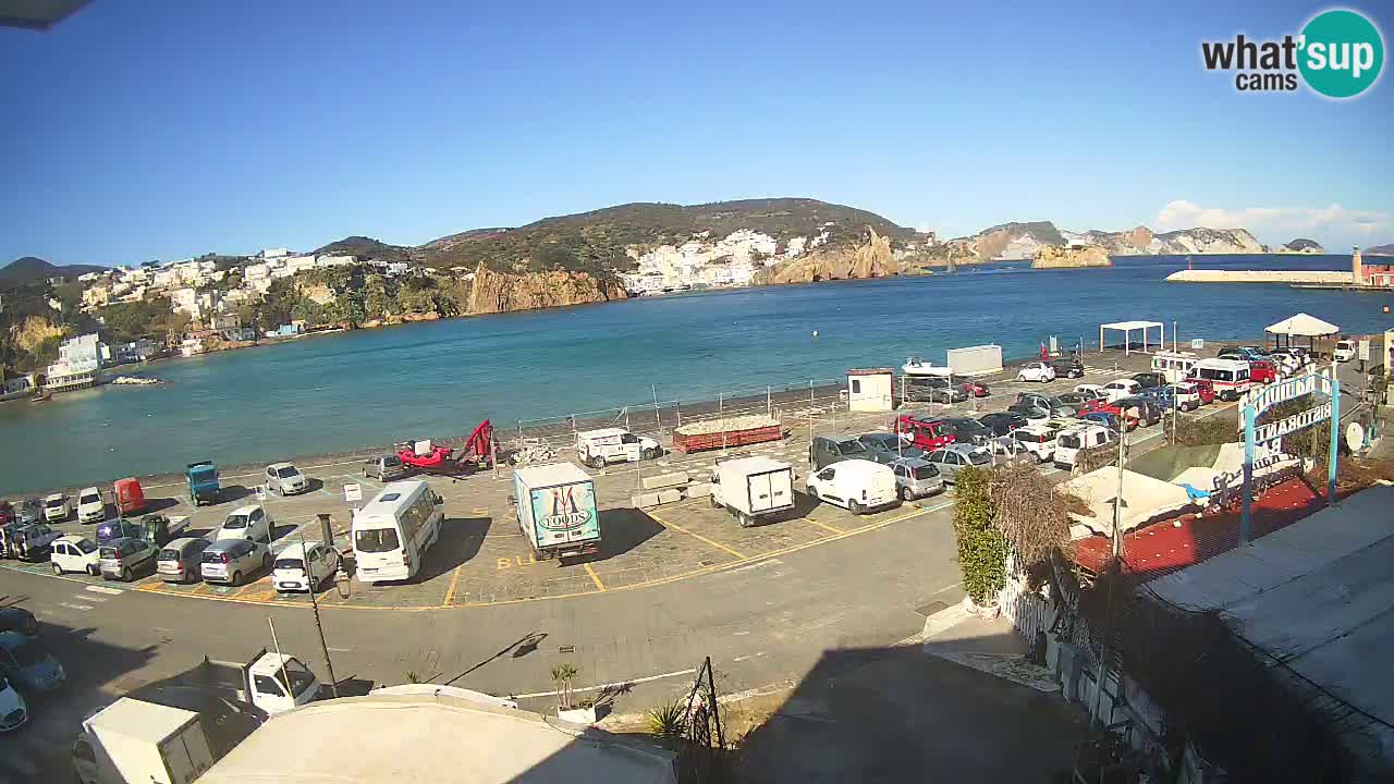 Webcam du port de Ponza – Île de Ponza
