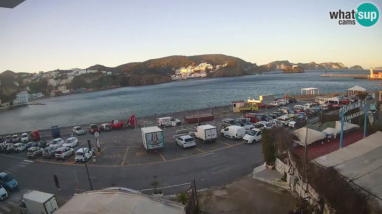 Webcam du port de Ponza – Île de Ponza