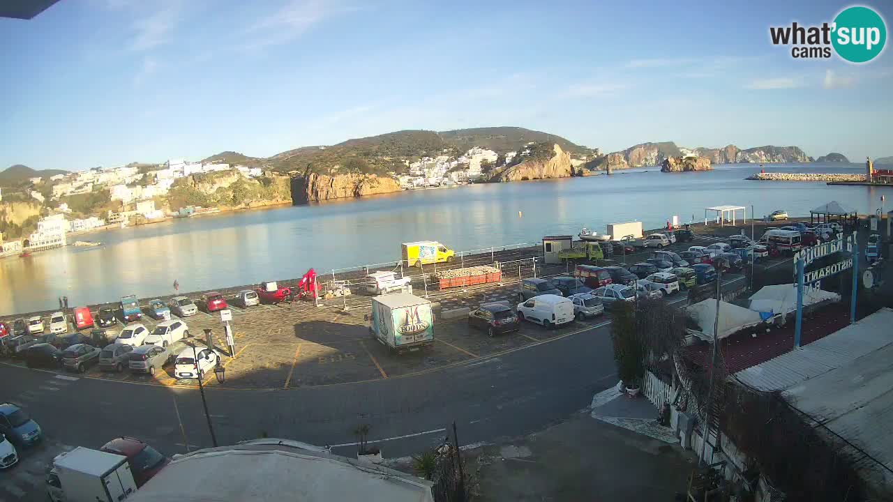 Webcam du port de Ponza – Île de Ponza