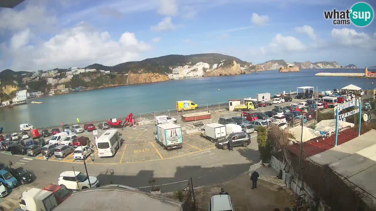 Ponza port webcam – Island of Ponza