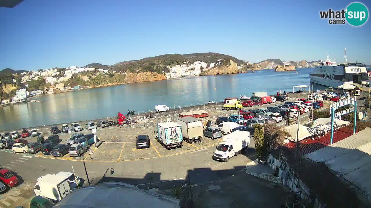Ponza port webcam – Island of Ponza