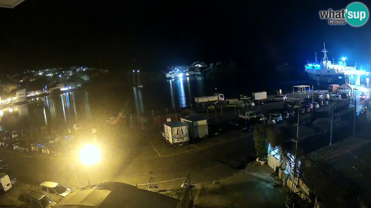Insel Ponza Hafen webcam – Italien