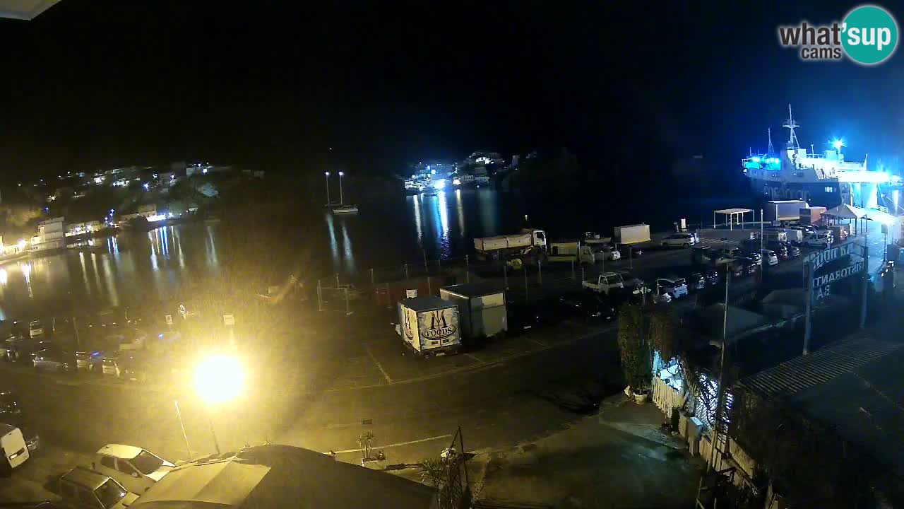 Insel Ponza Hafen webcam – Italien