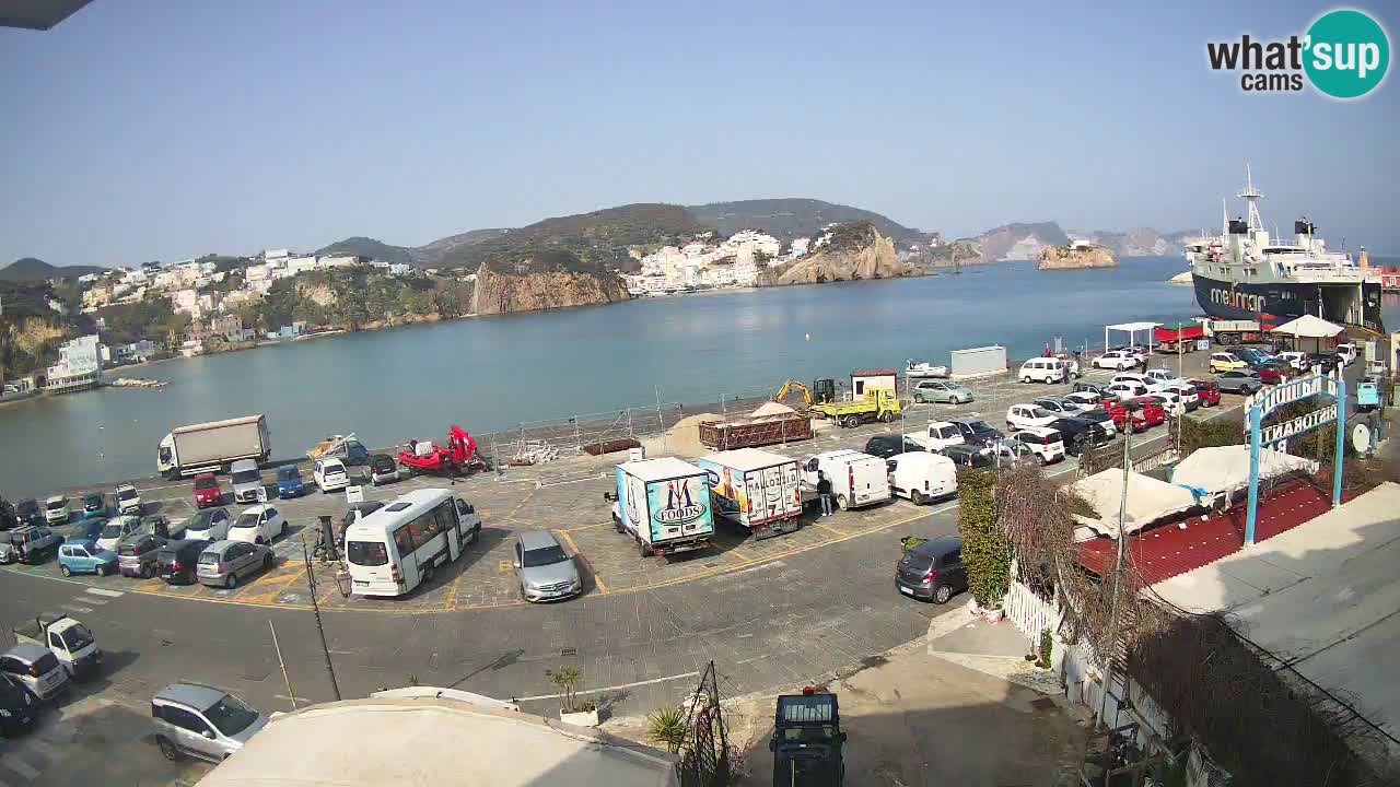 Ponza port webcam – Island of Ponza