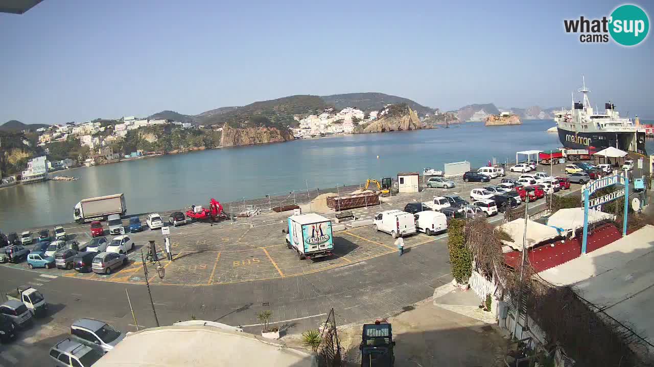 Web kamera luka Ponza – otok Ponza