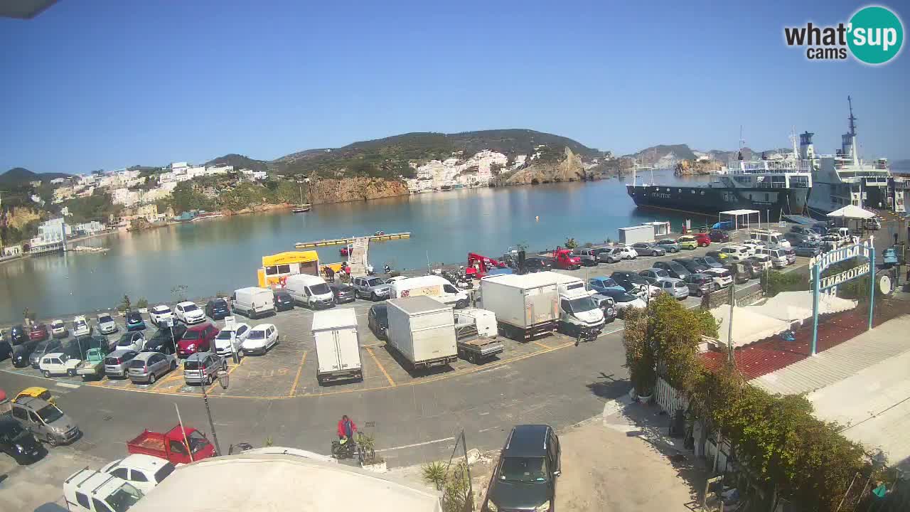 Webcam du port de Ponza – Île de Ponza