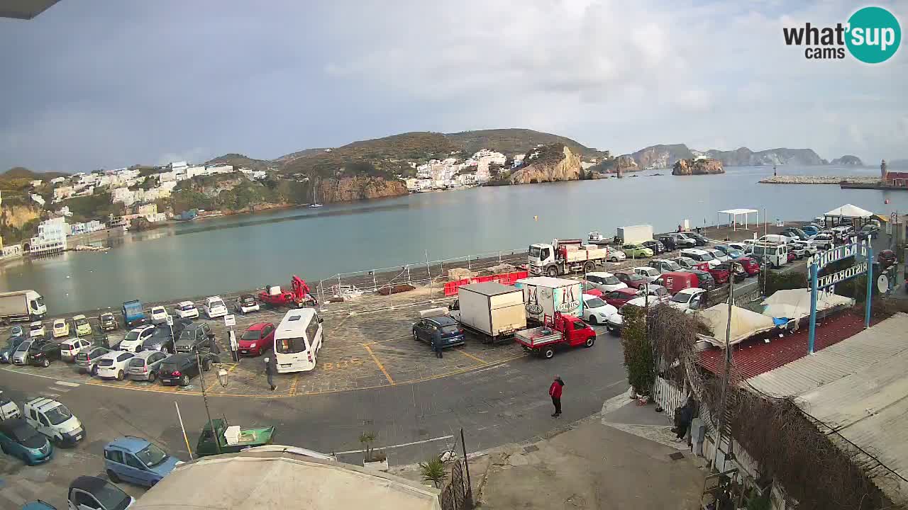 Ponza port webcam – Island of Ponza