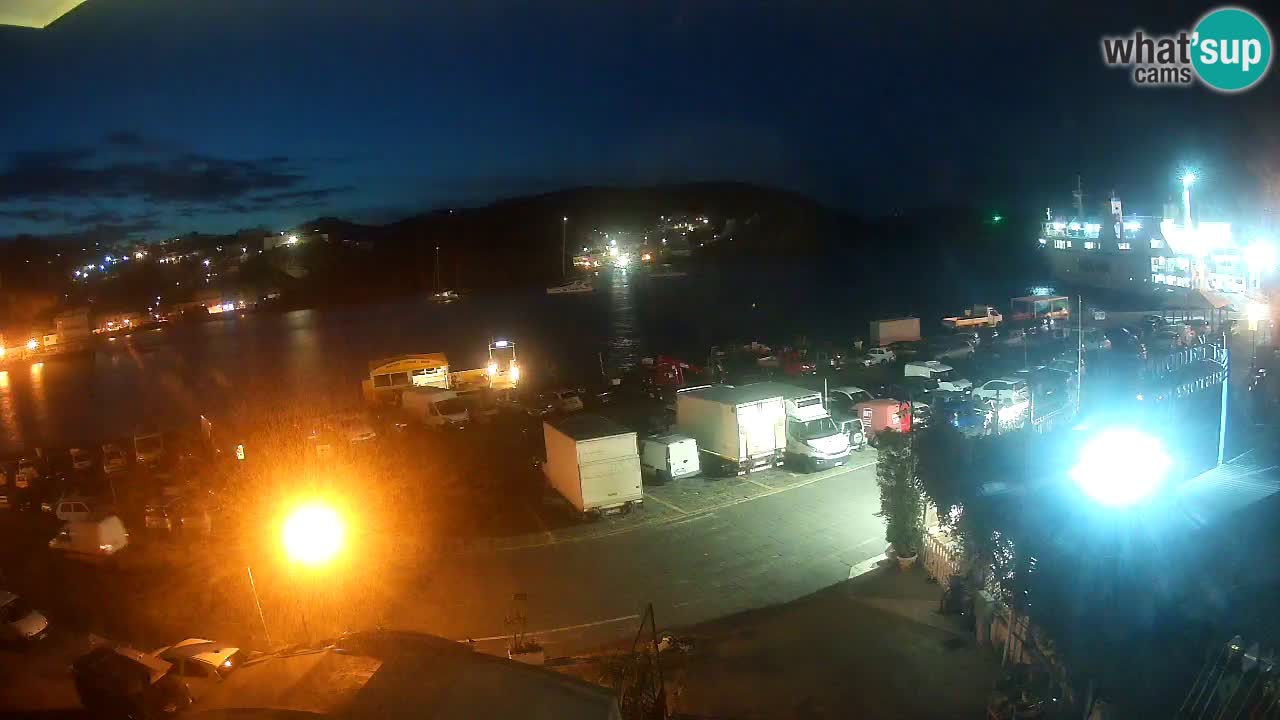 Insel Ponza Hafen webcam – Italien