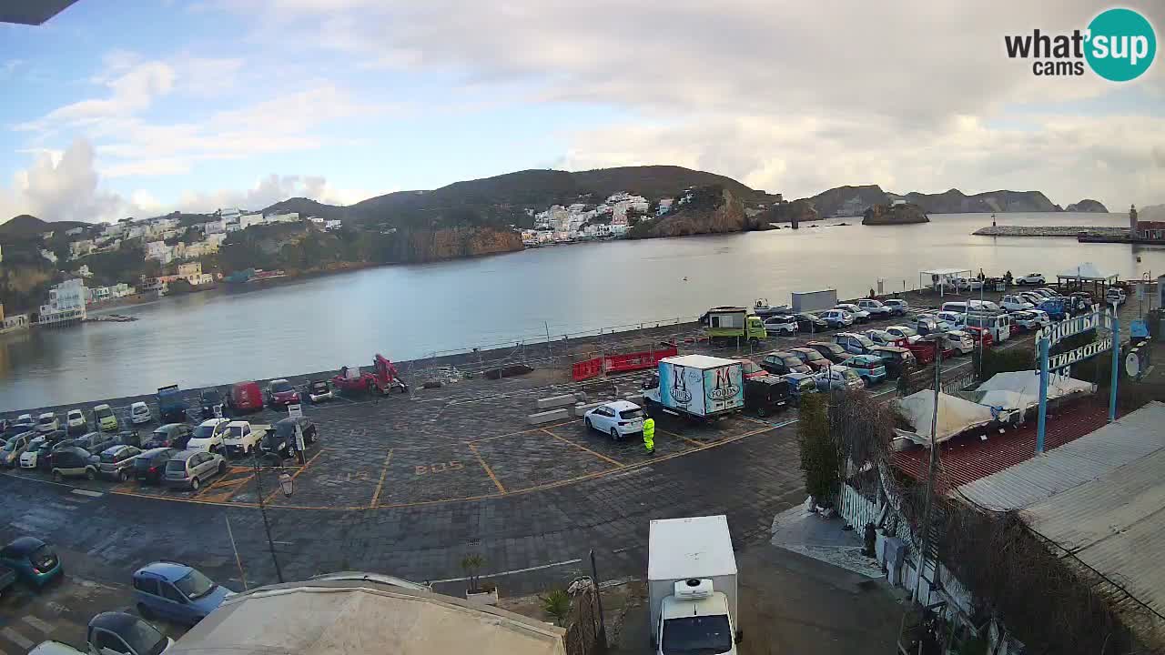 Webcam du port de Ponza – Île de Ponza
