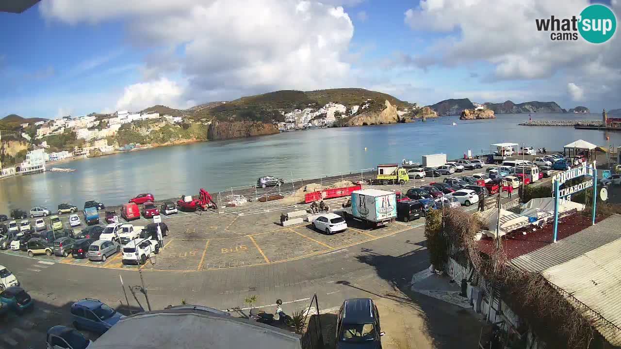 Ponza port webcam – Island of Ponza