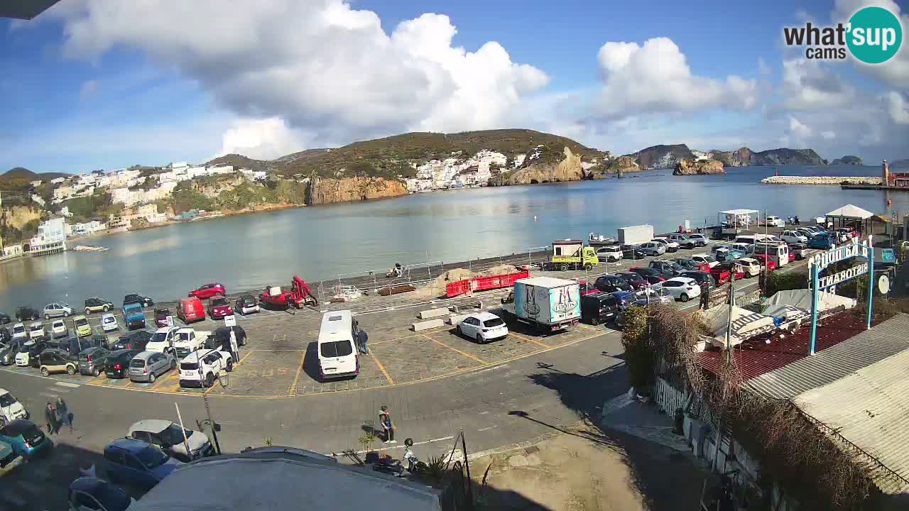 Webcam du port de Ponza – Île de Ponza