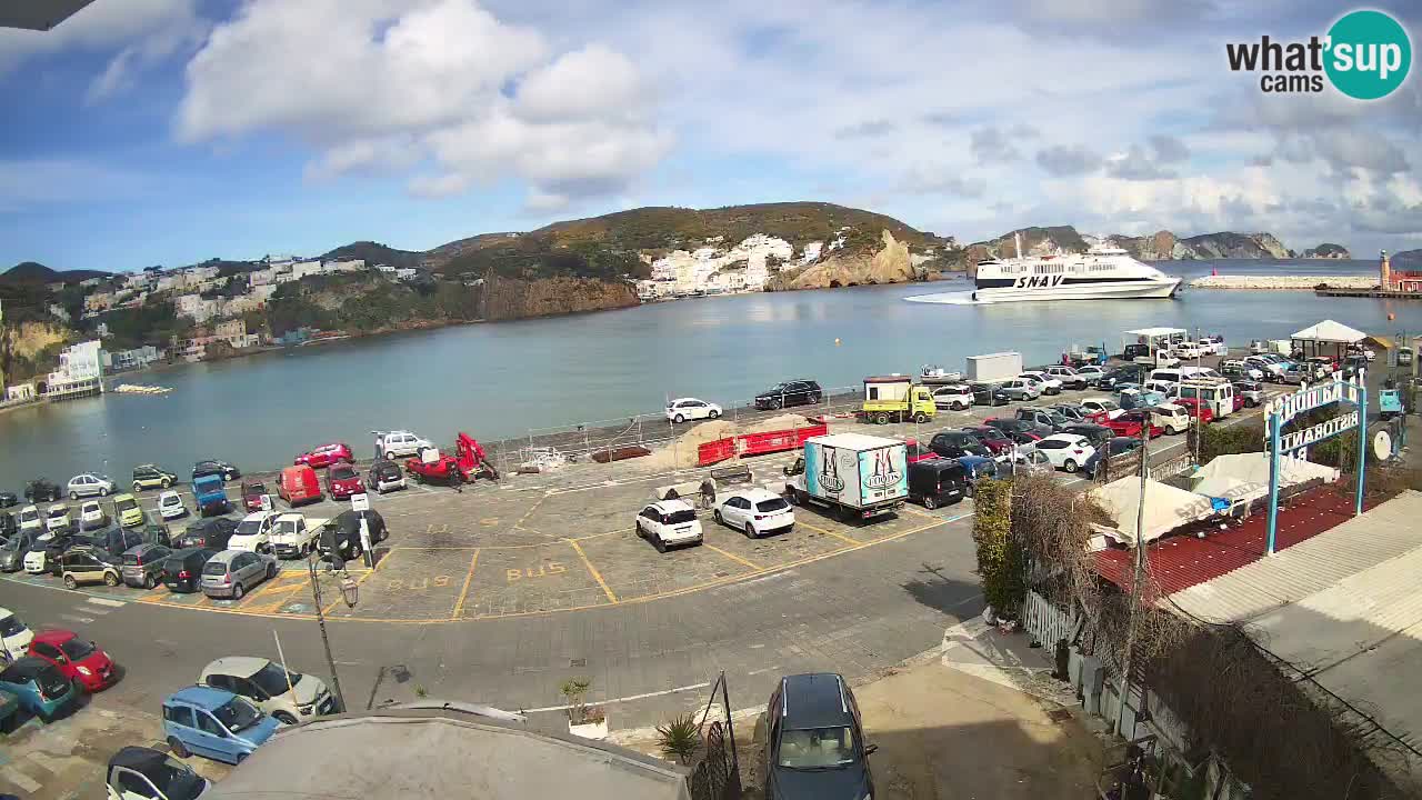 Ponza port webcam – Island of Ponza