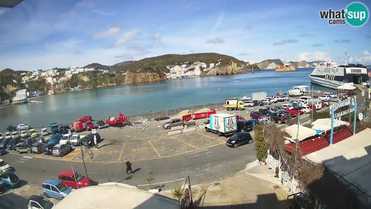 Web kamera luka Ponza – otok Ponza