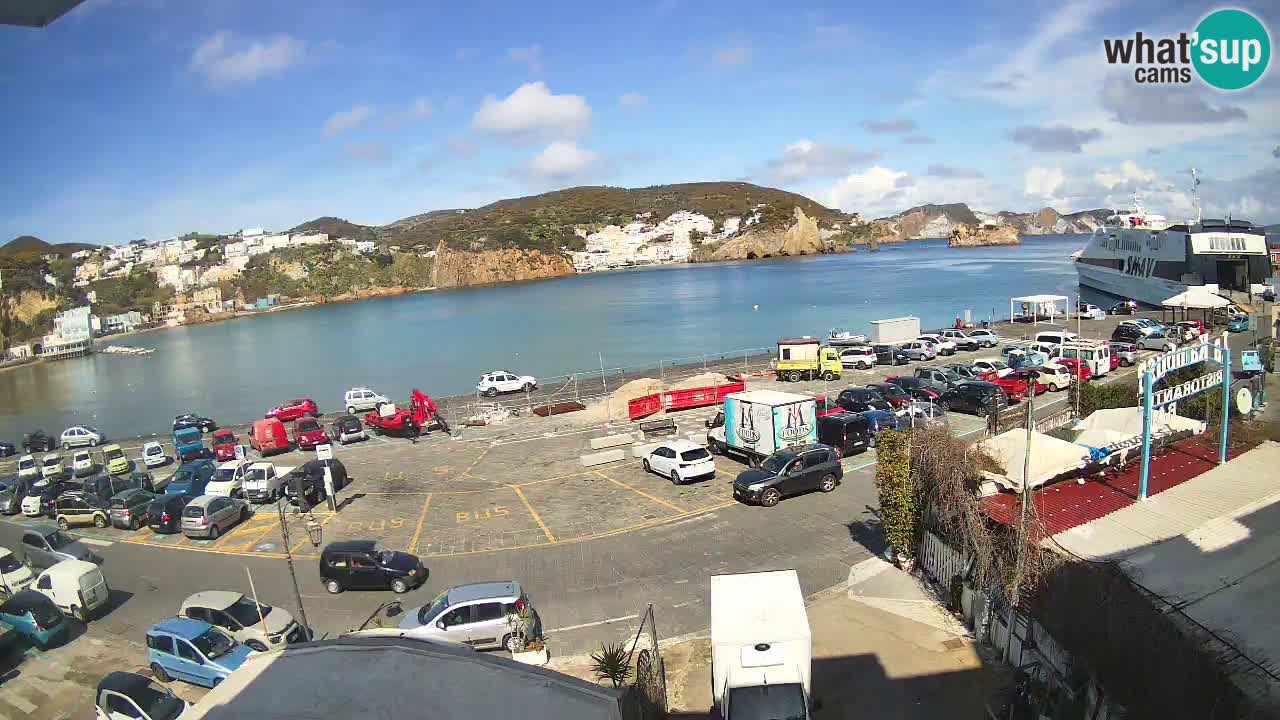 Ponza port webcam – Island of Ponza