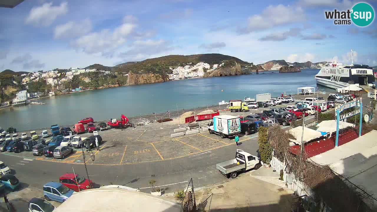Ponza port webcam – Island of Ponza