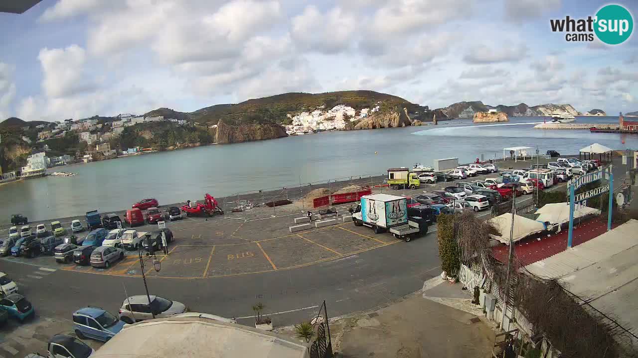 Webcam du port de Ponza – Île de Ponza