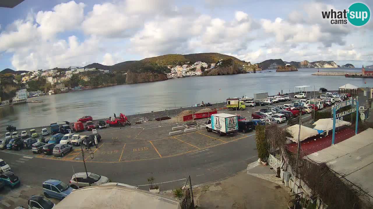 Webcam du port de Ponza – Île de Ponza