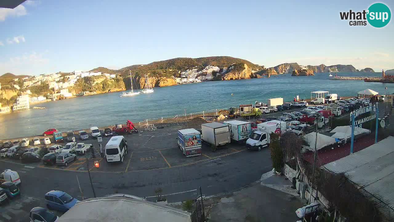 Webcam du port de Ponza – Île de Ponza