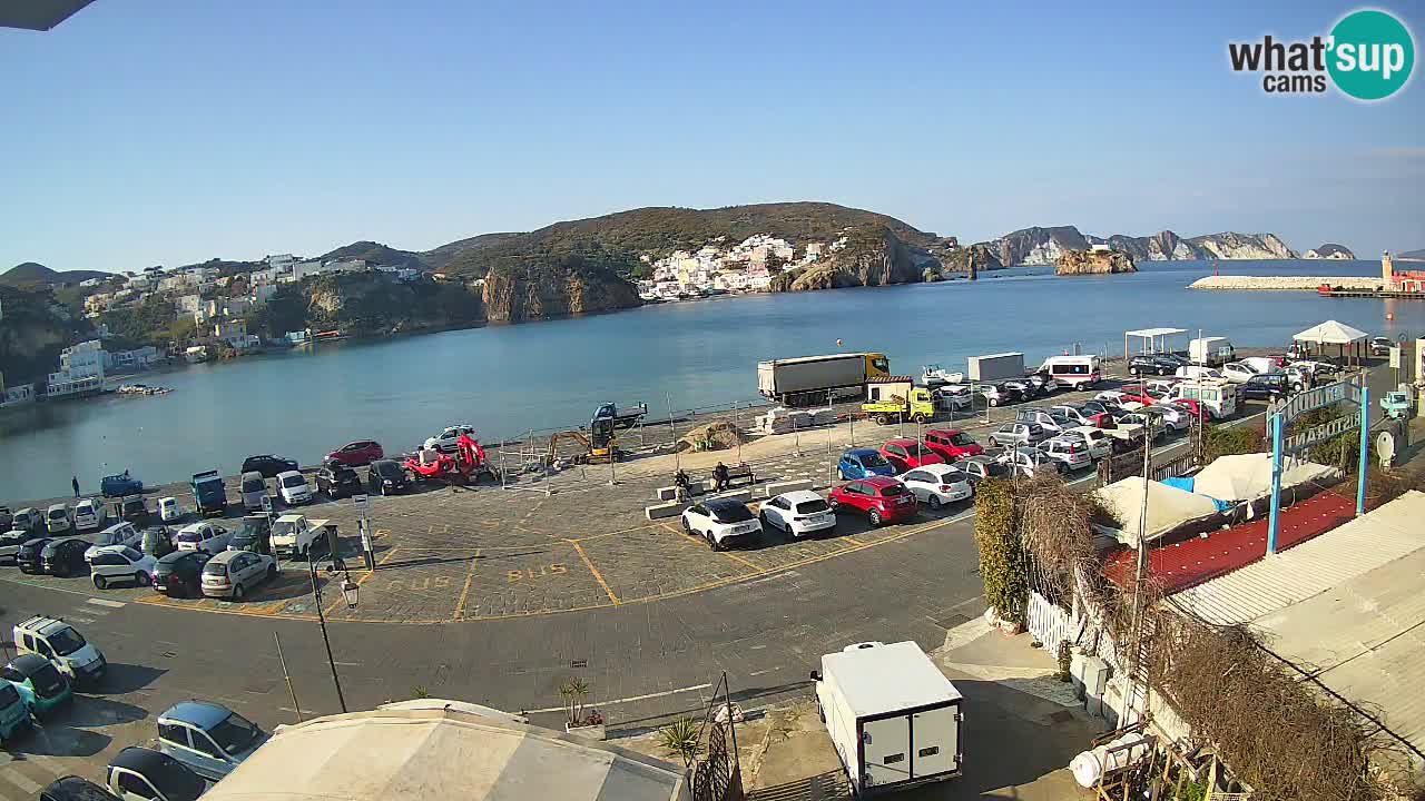 Insel Ponza Hafen webcam – Italien