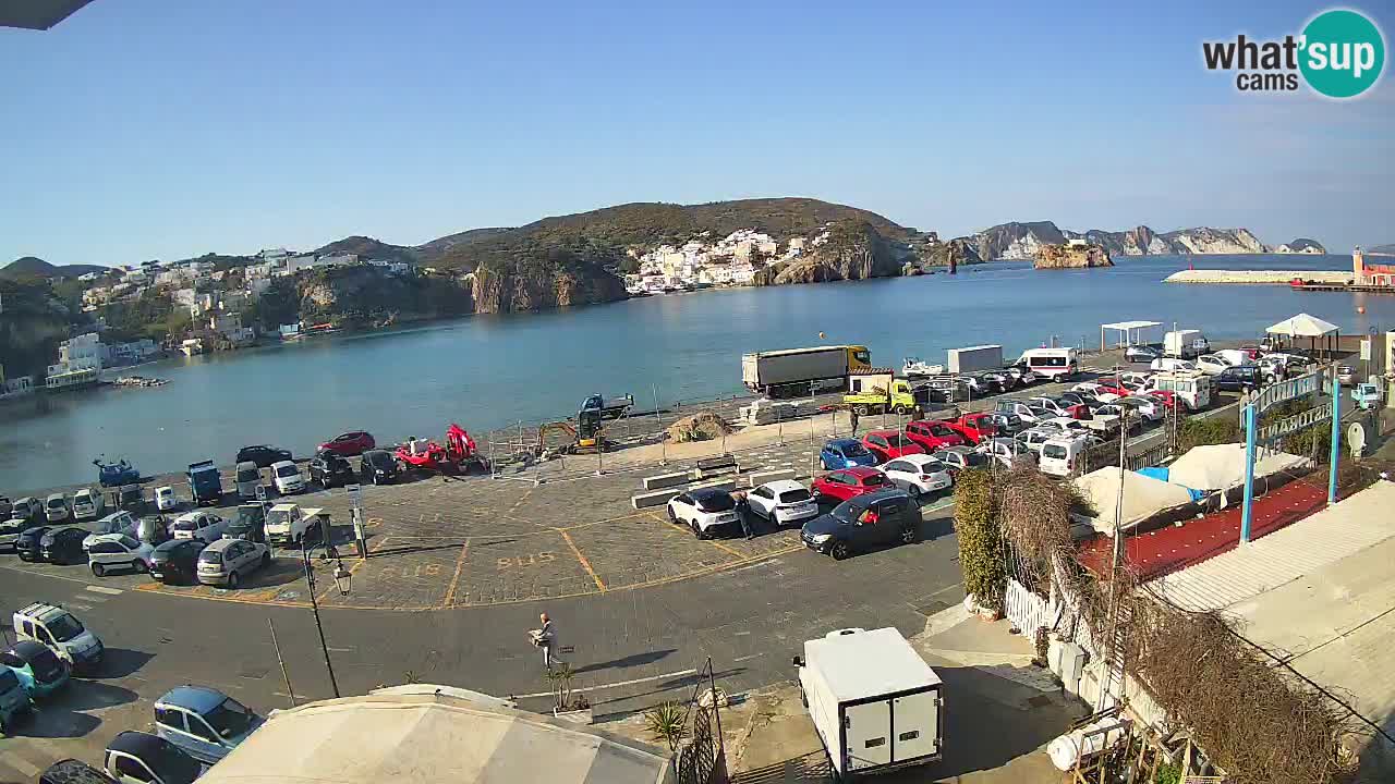 Webcam du port de Ponza – Île de Ponza
