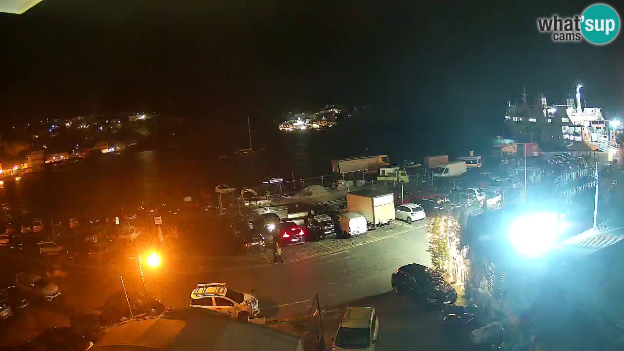 Insel Ponza Hafen webcam – Italien