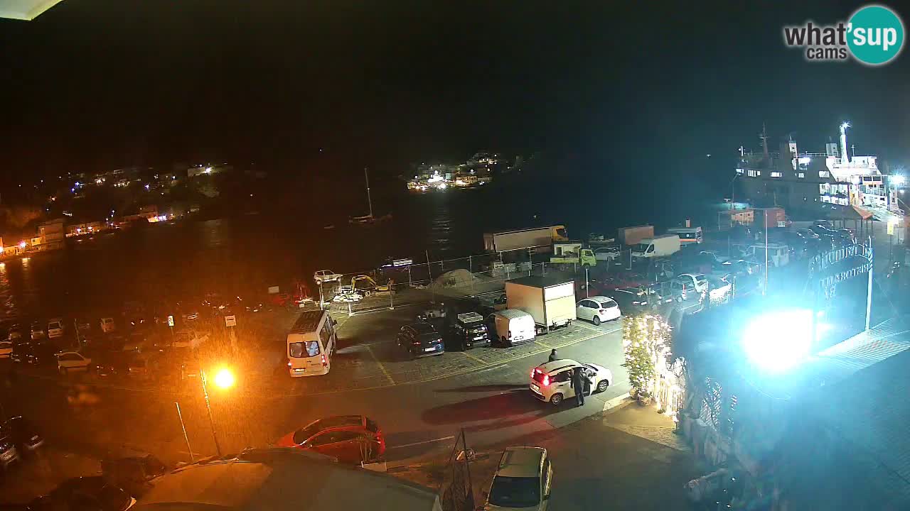 Webcam du port de Ponza – Île de Ponza