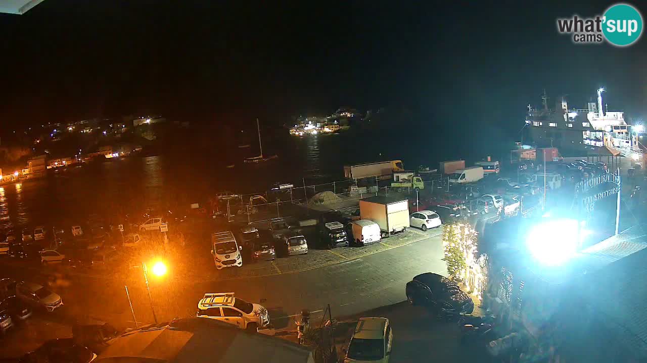 Webcam du port de Ponza – Île de Ponza
